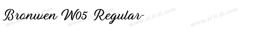 Bronwen W05 Regular字体转换 Bronwen W05 Regular字体转换